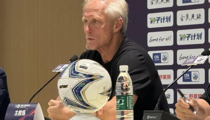 玉昆主帅约恩-安德森：恭喜北京取得胜利，并且踢了场很棒的比赛